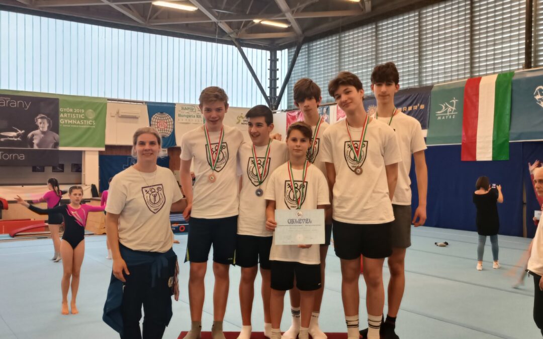 KIDS országos szertorna versenye fiúk 3-4. korcsoport