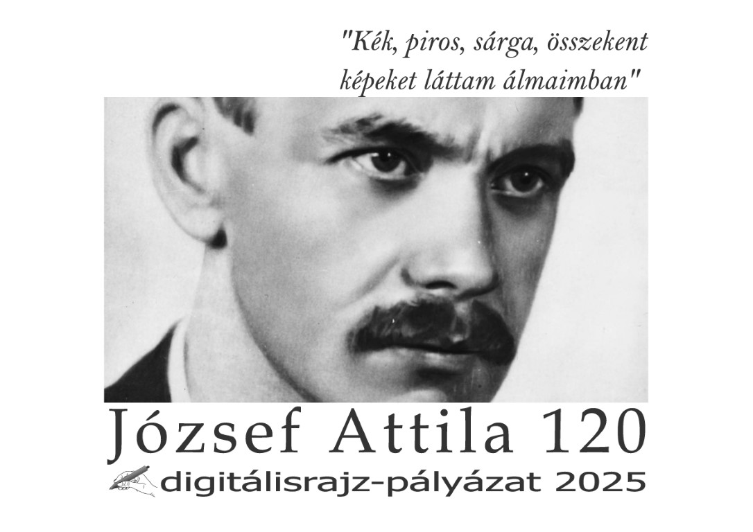 József Attila 120 – digitális rajzpályázat