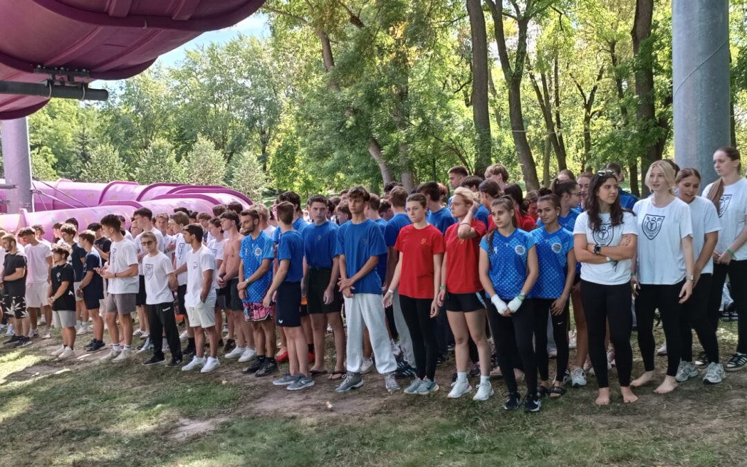 Kötélmászó és függeszkedő verseny a Palatinuson