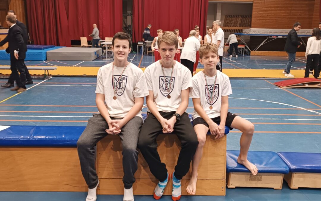 Fiú szertorna diákolimpia